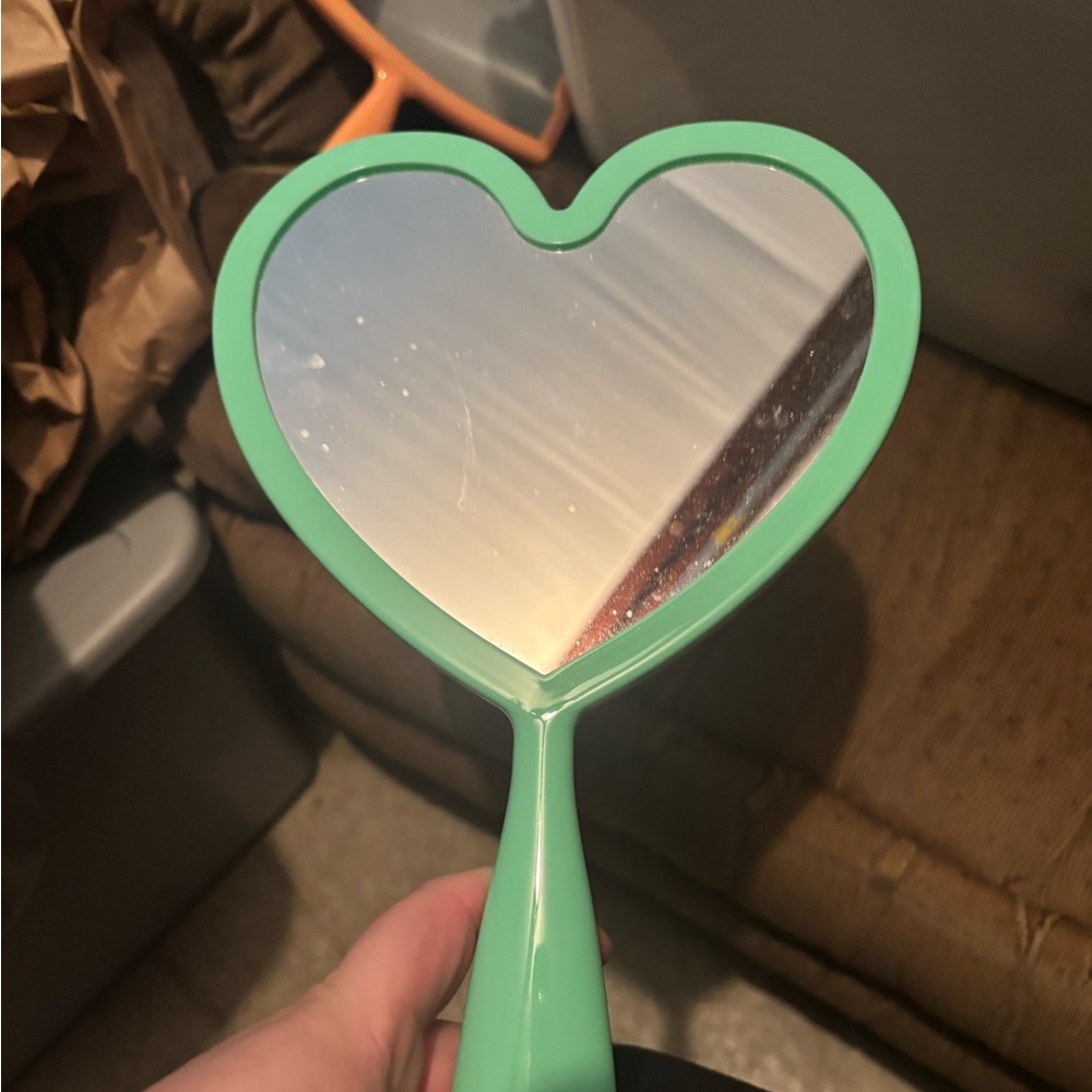 Jeffree Star Mint Heart Mirror